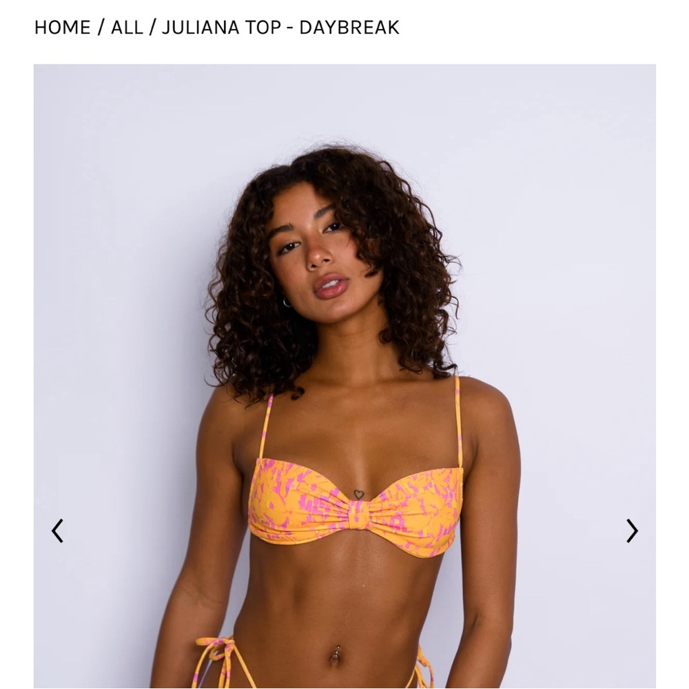 SKATIE bikini top in color Daybreak